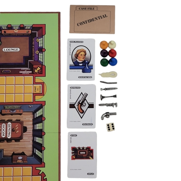 Clue Classic Detective Game Retro Series Club 1986 Edition - Hasbro 2014 - Picture 2 of 8